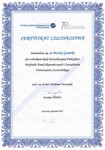 Certificate - Consulting Council of the Practitioners